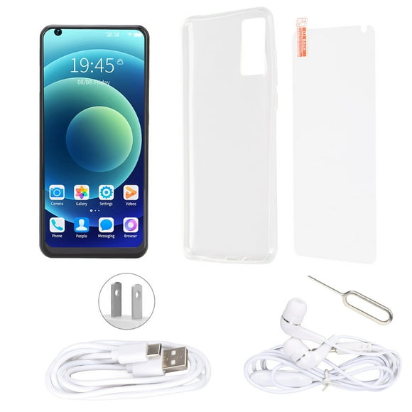 Unlocked Cell Phone for Android 10 HD 6.7in Smartphone 4GB 64GB 3G Net Phone 100?240V Support Maximum 128G Micro Memory Card