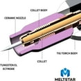 thumbnail image 4 of czcpp-Meltstar TIG Welding Tungsten Electrodes 1.5% Lanthanated Tungsten 1/16” x 7” (Gold, WL15) 10-Pack, 4 of 4