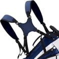 thumbnail image 4 of fastboy Sac de Golf à Double Bandoulière avec Sangle Rembourrée Réglable Sac à Dos Réutilisable Épais Confortable Remplaçable Bleu, 4 of 4