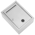 thumbnail image 6 of Mobutofu Stainless Steel Locking Storage Box Wall Mount Mailbox for Suggestions and Complaints, 6 of 8