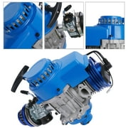 Peakora 2 Stroke High-Performance Engine Motor 2 Stroke 49cc 50cc High-Performance Engine Motor Pull Start Engine Motor for 49cc 50cc Pocket/Mini Dirt Bike