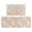 Pioneer Flower Floral-2, variant on Pioneer Flower Floral Print Pattern Kitchen Rugs Sets Of 2, Anti Fatigue Non Slip Washable Floor Mats for Kitchen Sink Laundry, 17X30 Inch   17X47 Inch