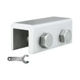 thumbnail image 4 of Topes para ventanas de puertas Limitador Protección para Ventanas corredizas Locks.98X2.3X2.3CM Ancho 5.98X2.3X2.3CM perfecl Tapón de bloqueo de ventana, 4 of 8
