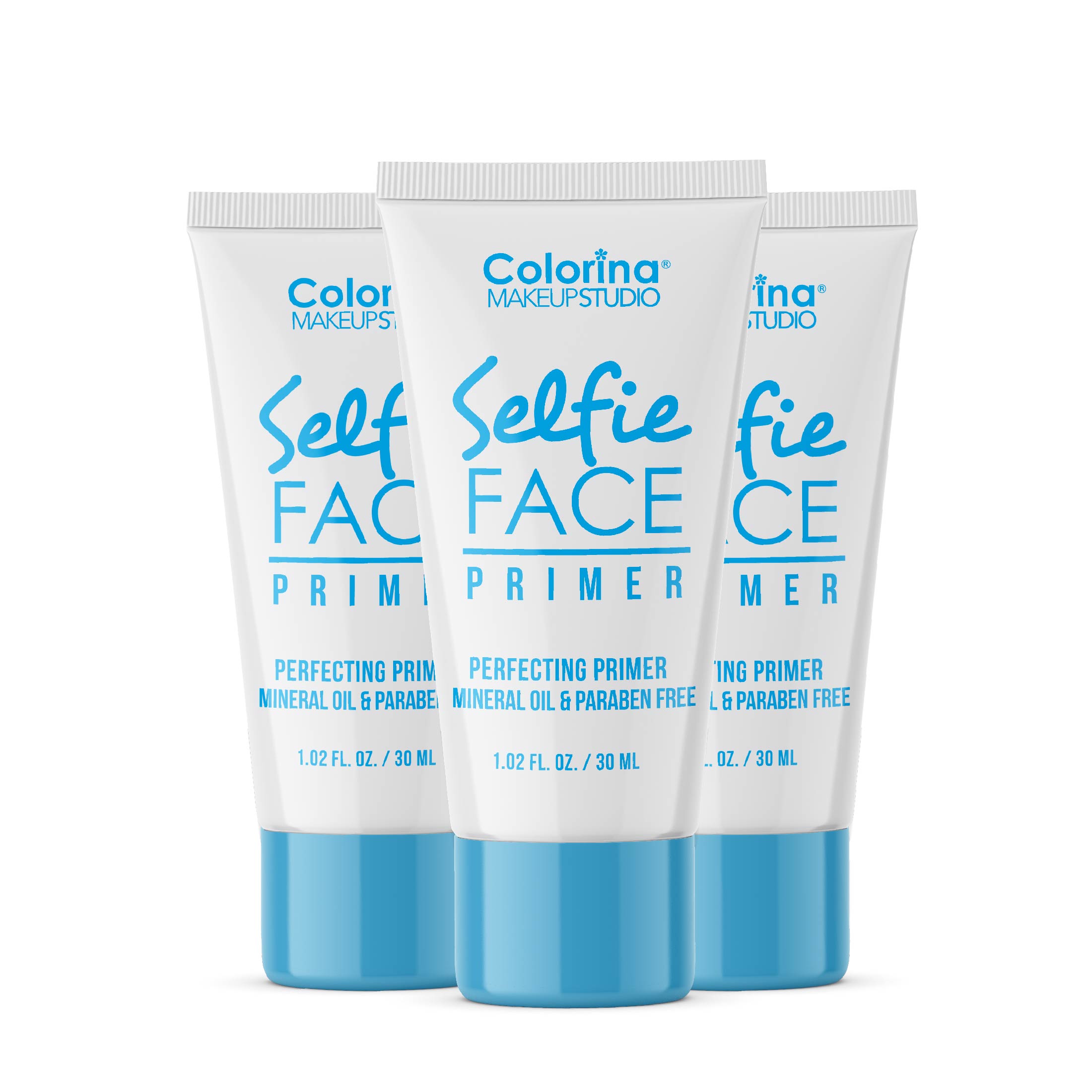 Colorina Makeup Studio Selfie Face Collection Perfecting Primer Mineral Oil & Paraben Free 1.02 fl oz