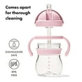 thumbnail image 4 of OXO Tot Transitions 6 oz Straw Cup with Removable Handles, Blossom, 4 of 6