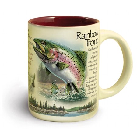 American Expedition Wildlife Ceramic Mug 16 oz - Rainbow Trt