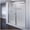 Brushed Nickel, variant on Basco INFH35A4772CLBN Infinity 72-1/8" High X 47" Wide Hinged Framed Shower Door - Nickel