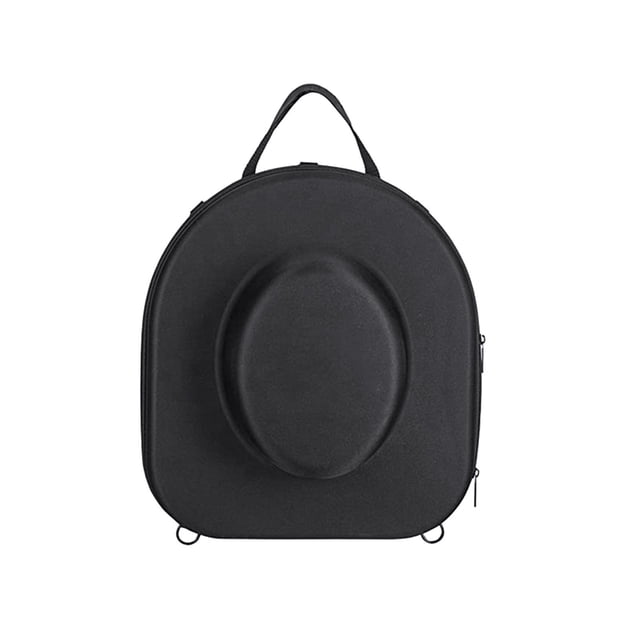 Práctico estuche de viaje para sombreros, EVA duro, fácil de llevar, bolso transpirable, caja de almacenamiento para sombreros, organizador de sombrer