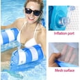 thumbnail image 2 of Betterlifefg-inflatable Swimming Pool Hammock, Floating Inflatable Mattress, Swimming Pool Water Bed With Hand Pump, Multi Purpose Water Hammock, Fold, 2 of 3