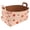 Multicolor 2, variant on Colorful Alien Pattern Storage Basket Collapsible Storage Bin, PU Foldable Basket Convenient Box Storage Organizer with Handles for Shelves Office Bedroom Closet Nursery Toys Laundry