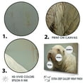 thumbnail image 3 of Designart "Home Of The Relaxed Walrus III" Walrus Floater Framed Canvas Art Print, 3 of 5