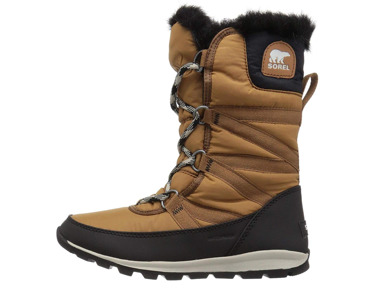 sorel women's whitney tall lace snow boot