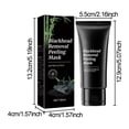 thumbnail image 2 of Blackhead Remover Hydrating Mask for Pores, Deep Cleansing Clay Treatment for Oily Skin, Purifying Moisture Pack for Smooth Complexion, Single Pack for Weekly Use, 2 of 7