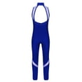 thumbnail image 4 of iiniim Kid Girl Mock Neck Skating Sleeveless Jumpsuit Unitards Dancewear, 4 of 6