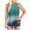 Green, variant on Women's Camisole Tank Top Leopard Tie-Dye Sleeveless Loose Undershirts