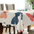 thumbnail image 5 of Yayeee Tablecloths 60" x 120" Rectangle Wrinkle Resistant Party Table Cover, Orange Butterflies, 5 of 8