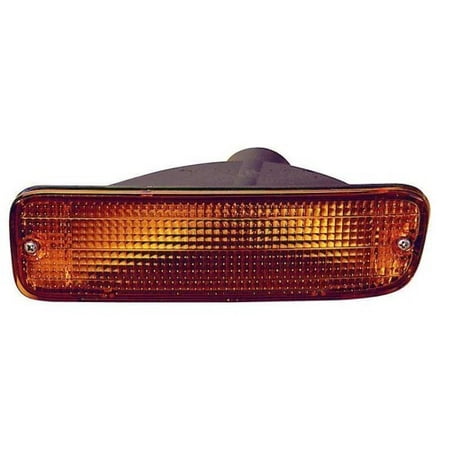 Front Signal Assembly Lens - Compatible 1995 - 1997 Toyota Tacoma Turn Signal Light Assembly / Lens Cover - Front Right (Passenger) Side - (RWD) 81510-35100 TO2531119 Replacement For Toyota Tacoma