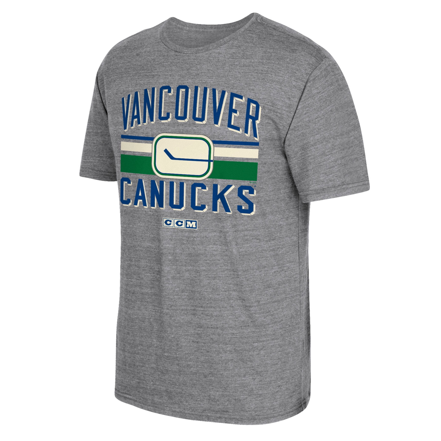 retro canucks t shirt