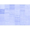 thumbnail image 1 of Ahgly Company Indoor Rectangle Solid Blue Modern Area Rugs, 3' x 5', 1 of 4