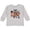 AC-Heather Grey, variant on Halloween Boo with Spiders in Web Boys or Girls Long Sleeve Toddler T-Shirt