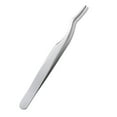 thumbnail image 1 of Visland Eyelash Tweezers Mini Auxiliary Clamp Stainless Steel Eyelash Extension Curler Nipper Makeup Tools, 1 of 8