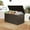 Brown, variant on Domi Outdoor Living 100 Gallon Large Deck Box,Outdoor Storage for Patio Furniture, Organization and Storage for Outdoor Cushions, Garden Tools and Pool Toys, Lockable,Dark Brown