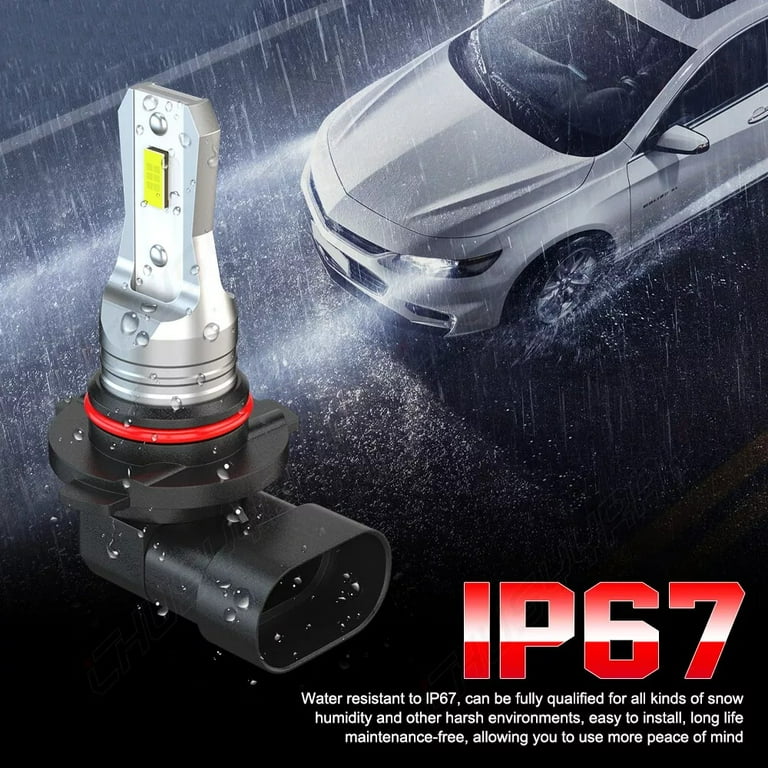 For Dodge Charger 2006 2007 2008 2008 2009 LED Headlight High Low Beam Fog  Light Bulbs Kit White 6x