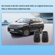 EASYGUARD ES004 Universal Version Push Engine Start Button with Remote Engine Start Optional DC12V