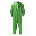 thumbnail image 6 of Rohuuque Men's and Women's Festive Onesie Animal Dress Up Christams Jumpsuits One-Piece Pajama with Hood and Pocket Lounge Wear Green, 6 of 9