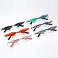 thumbnail image 2 of OUNONA Gafas Sin Marco Color Para Fiestas Y Accesorio Decorativo, 2 of 8
