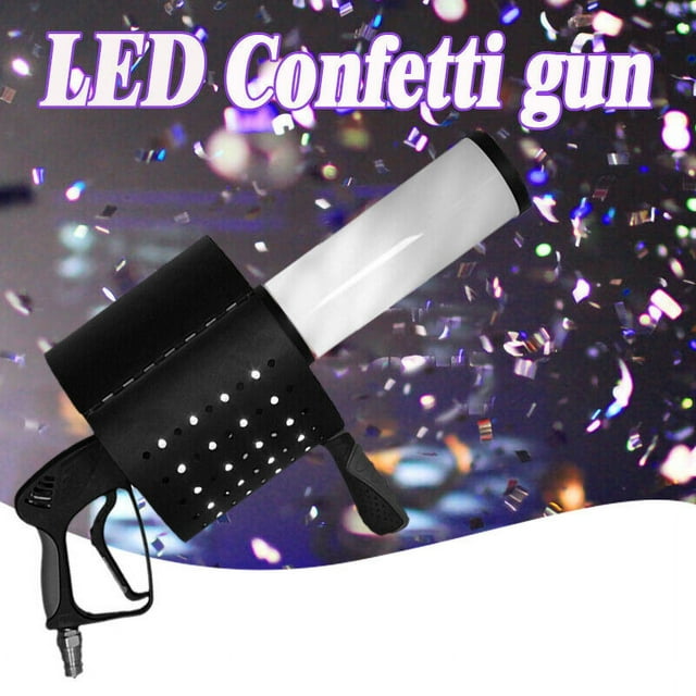 LED CO2 JET Confettis Canon Canon Machine Coloré Lanceur Scène Mariage Spectacle