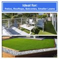 thumbnail image 4 of ALEKO Artificial Synthetic Landscape Fake 4 x 6 ft Grass Lawn Carpet Mat Turf, 4 of 12