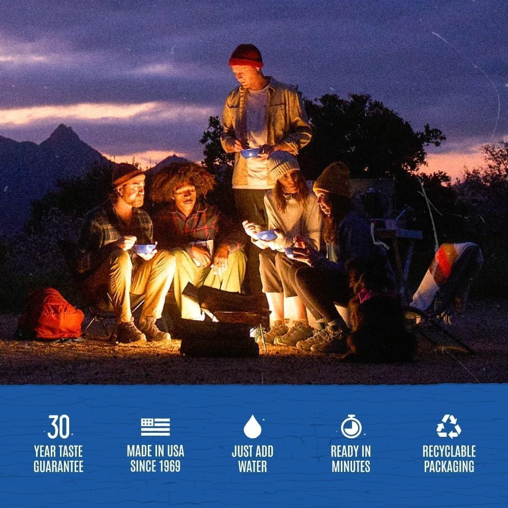 Mountain House Freeze-Dried Spaghetti with Beef Marinara #10 Can – 6-Pack | Fully Cooked Emergency Survival Food | 7 Servings/ Can | Camping & Hiking Ready | 30-Year Shelf Life | Made in USA