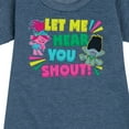 thumbnail image 3 of Trolls - Let Me Hear You Shout Poppy and Branch - Toddler & Youth Girls Fleece Dress, 3 of 5