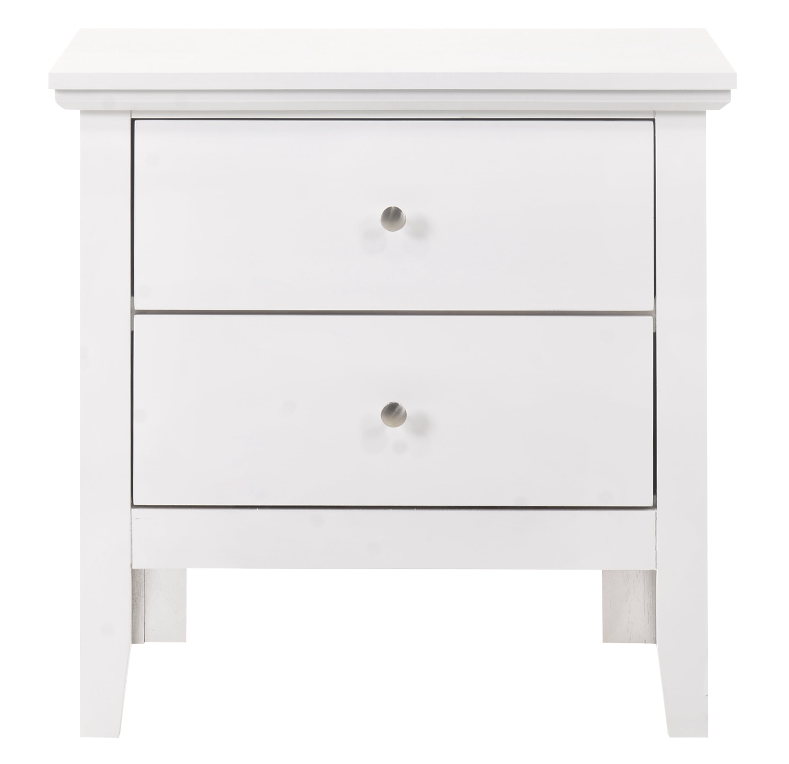 Glory Furniture Primo Nightstand in White Color