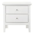 thumbnail image 2 of Xukmct Nightstand with 2 Drawers, Beside Table for Home, Office, Bedroom, White, 2 of 4