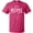 Cyber Pink, variant on Inktastic It's Home- State of New Jersey Outline T-Shirt