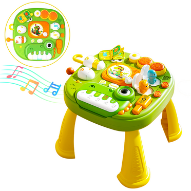 Caterbee Toddler Activity Table Toys, Kid Dinosaur Pop-Up Toy with musiacl for Early Education and Fun