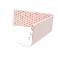 thumbnail image 4 of Almohadilla lateral para cuna,Forro de cuna para bebé acolchado en el interior de la cuna grueso,Cojín acolchado lateral para cuna transpirable para niños y niñas,Cojín Corazón rosa, 4 of 9