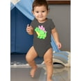 thumbnail image 2 of A Cute Dinosaur Bodysuit Infant -Image by Shutterstock,  6 Months, 2 of 4