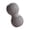 Grey, variant on YIFAEUX Peanut Massage Ball Deep Tissue Muscle Relaxation Double Lacrosse Roller Physical Therapy Leg Arm Waist Belly Back Foot Full Body Massager