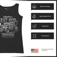 thumbnail image 6 of American Rat Rod Women's Tank Top Hot Rod Custom Culture Route 66 1930s Classic Car Vintage Rusty Cars Garage, 6 of 7