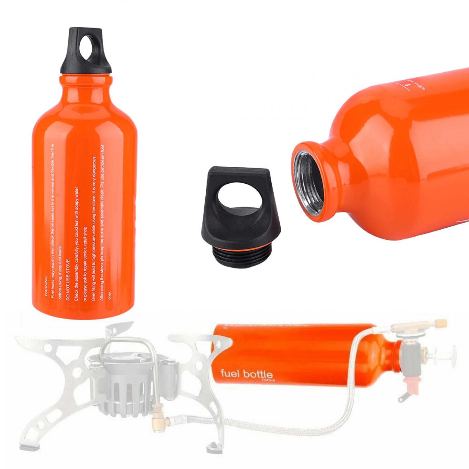 Tebru Haofy Tank Oil Container, Fuel Storage Bottle, Leakproof 530ML For Hiking Outdoor Durable