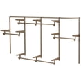 thumbnail image 1 of 8' Champagne Nickel Closet Organizer, 1 of 2