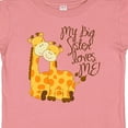 thumbnail image 4 of Inktastic My Big Sister Loves Me Boys or Girls Baby T-Shirt, 4 of 5