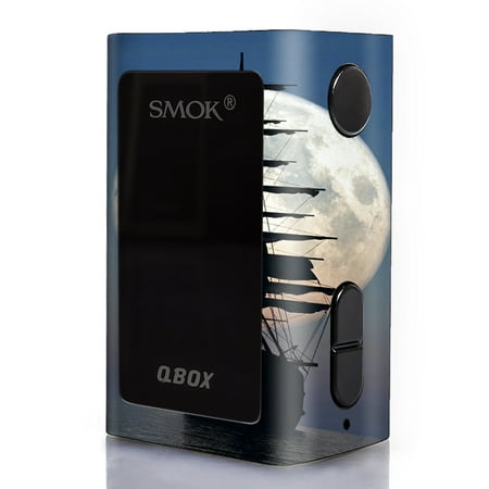 Skins Decals For Smok Qbox 50W Kit Vape / Tall Sailboat, Ship In Full