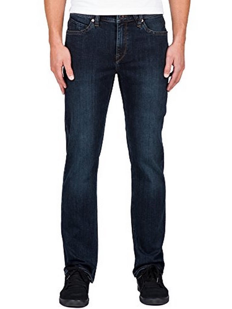 Volcom Mens Solver Straight Denim 