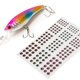 thumbnail image 3 of Artificial Fishing Lure Fish Eyes Hook Craft 3D Water Drop Fish Eyes 183pcs Size 1, 3 of 4
