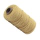 thumbnail image 3 of Cuerda de algodón hecha a mano, 3 mm de diámetro, de un solo color, tejidas para manualidades, cuerdas de 100 m, bronceado claro 1 Rollo Methold HA5320-08B, 3 of 6