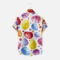 thumbnail image 4 of ICHUANYI Clearance Men's Summer Fashion Easter Short Sleeve Casual Shirts(Multicolor, XXXXL) Ichuanyi Ichuanyi, 4 of 4